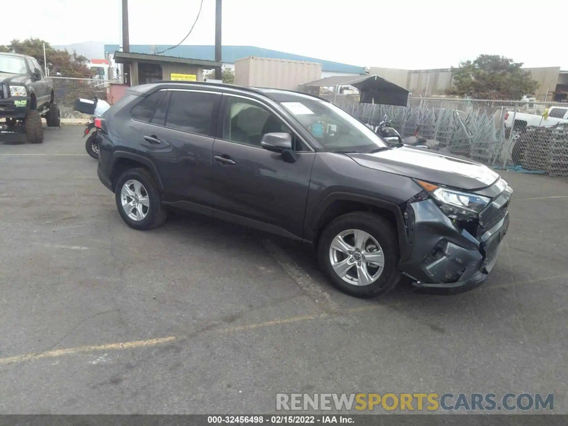 1 Photograph of a damaged car JTMW1RFV4MD080366 TOYOTA RAV4 2021