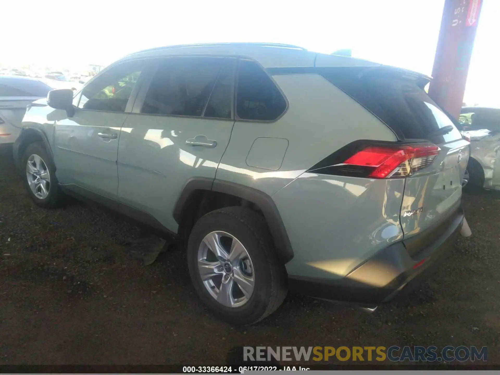 3 Photograph of a damaged car JTMW1RFV4MD523132 TOYOTA RAV4 2021