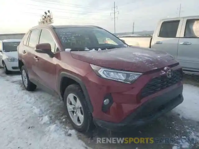 1 Photograph of a damaged car JTMW1RFV5MD070445 TOYOTA RAV4 2021