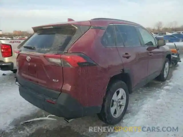 4 Photograph of a damaged car JTMW1RFV5MD070445 TOYOTA RAV4 2021