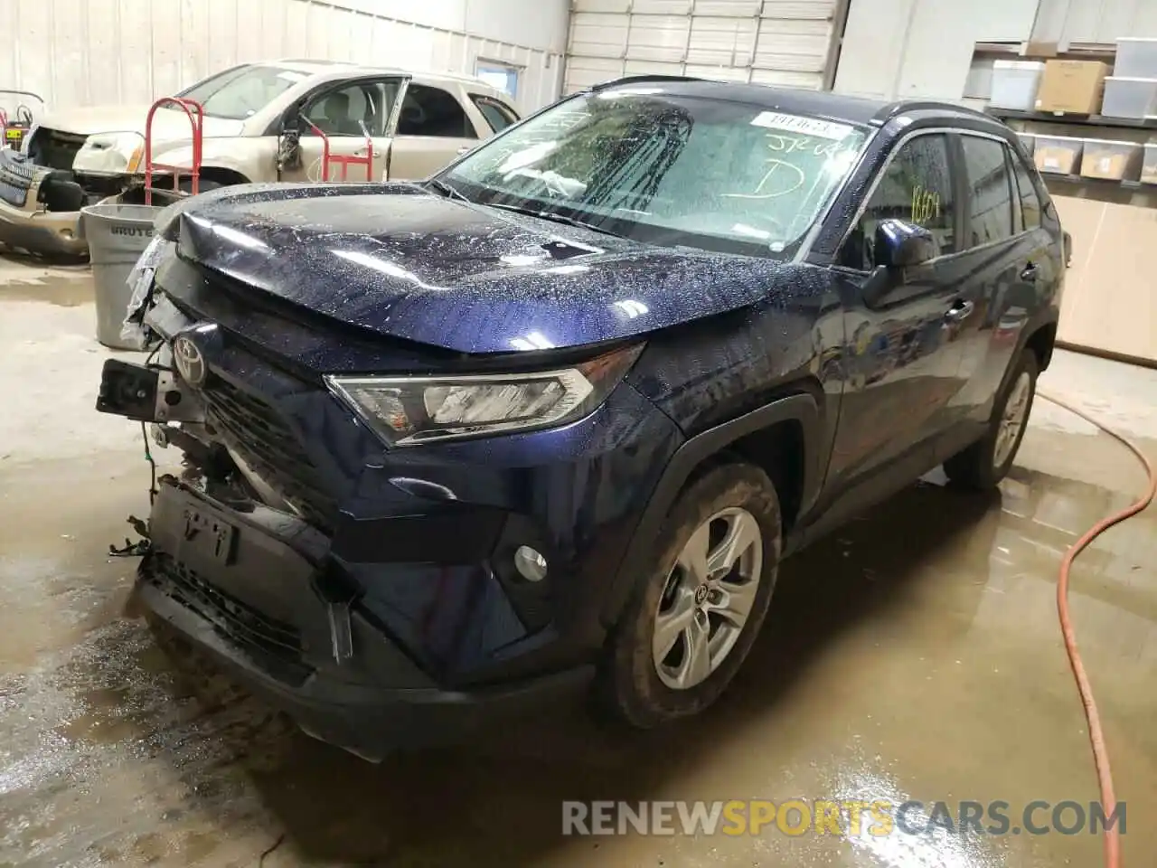 2 Photograph of a damaged car JTMW1RFV6MD064251 TOYOTA RAV4 2021