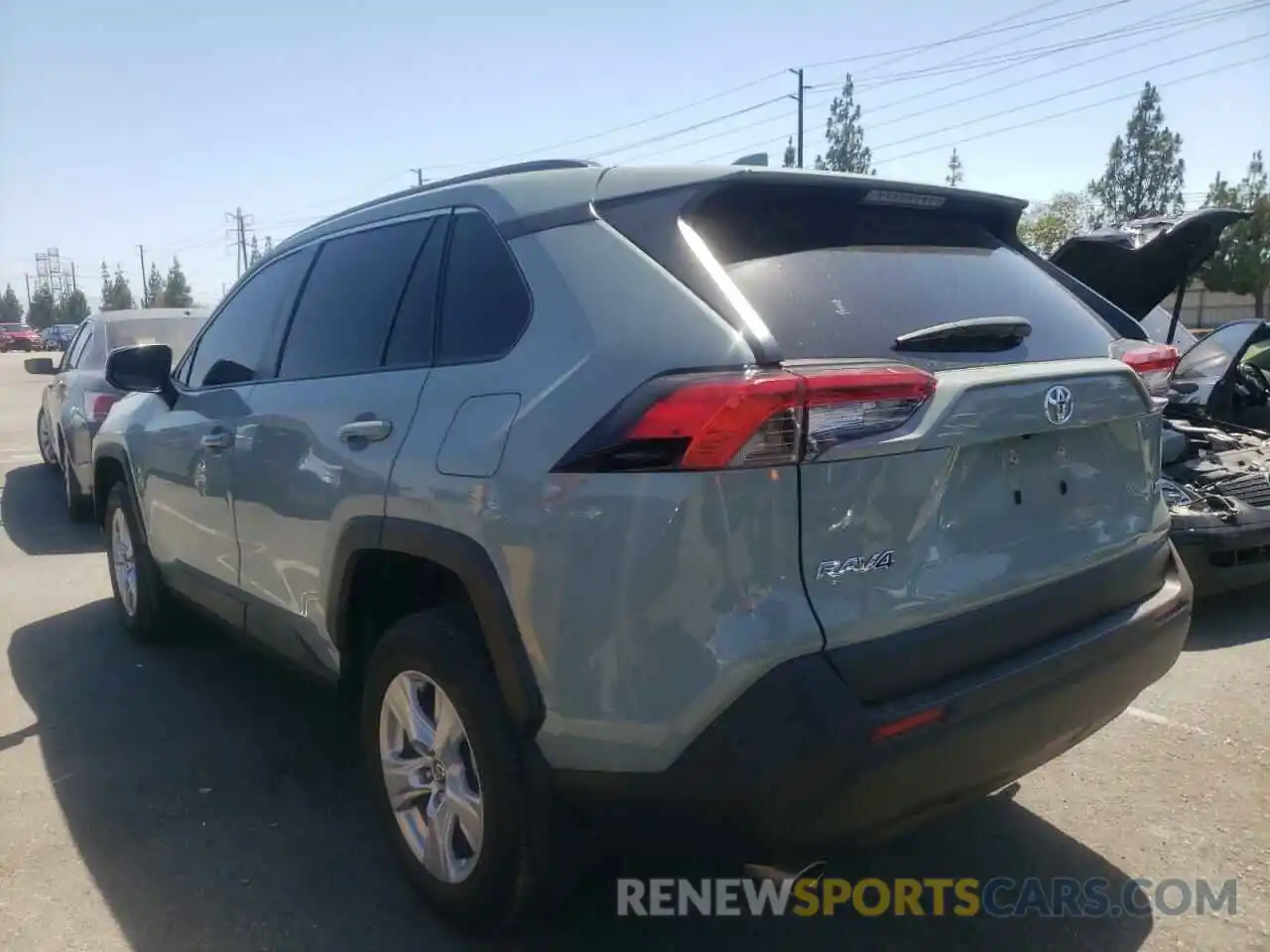 3 Photograph of a damaged car JTMW1RFV6MD065352 TOYOTA RAV4 2021