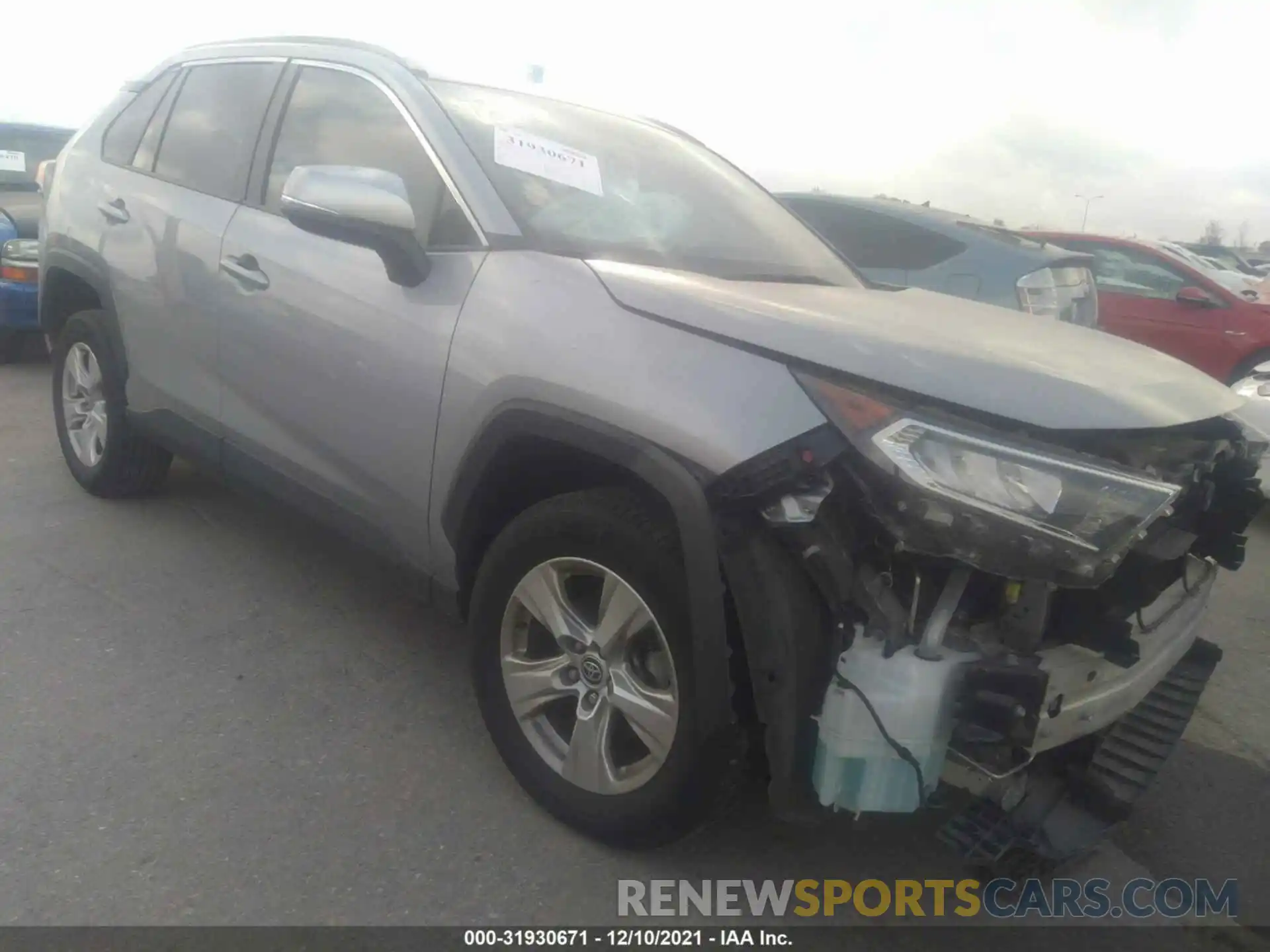 1 Photograph of a damaged car JTMW1RFV6MD066677 TOYOTA RAV4 2021