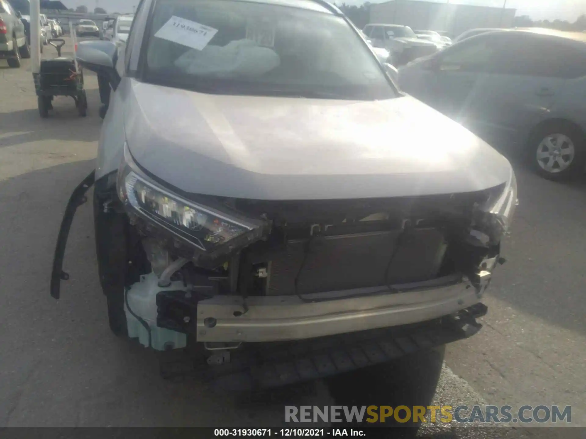 6 Photograph of a damaged car JTMW1RFV6MD066677 TOYOTA RAV4 2021