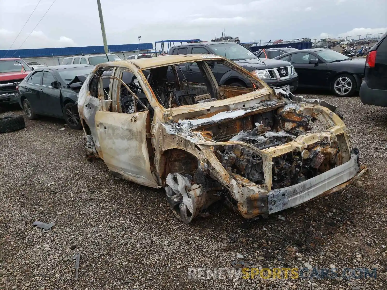 1 Photograph of a damaged car JTMW1RFV7MD071600 TOYOTA RAV4 2021