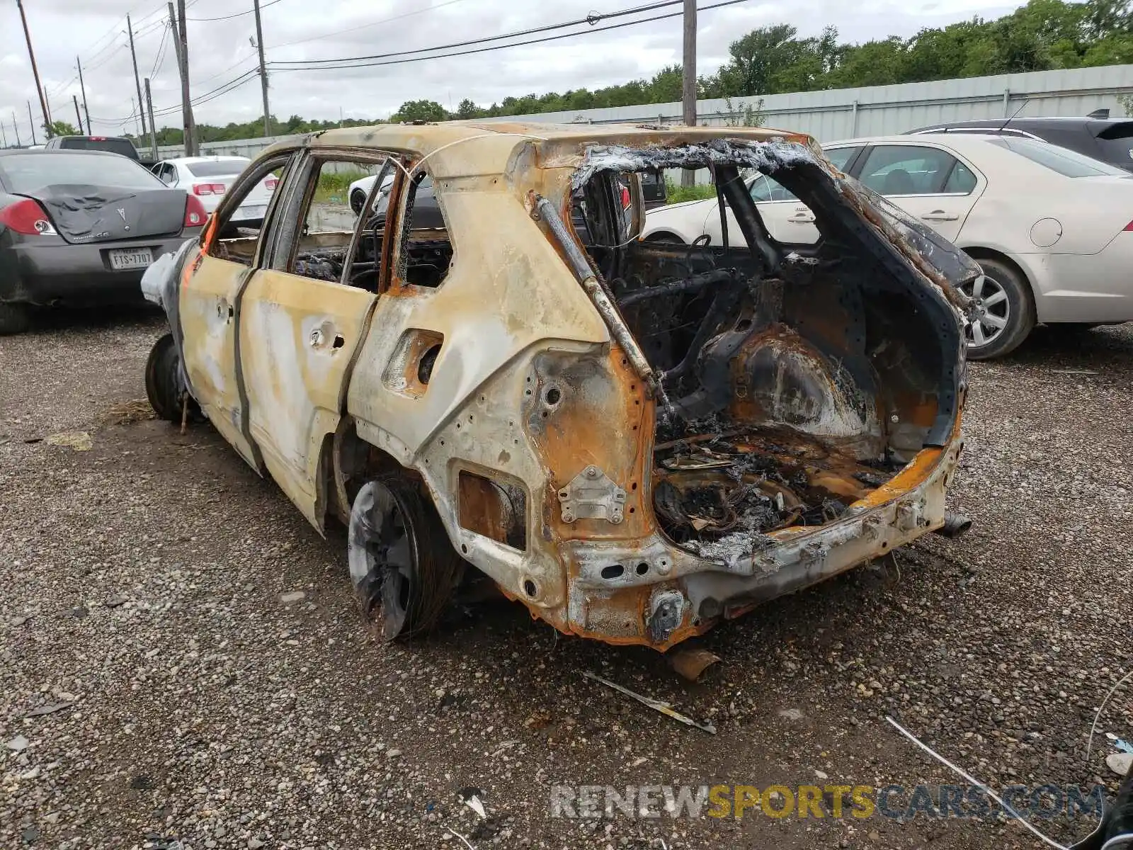 3 Photograph of a damaged car JTMW1RFV7MD071600 TOYOTA RAV4 2021