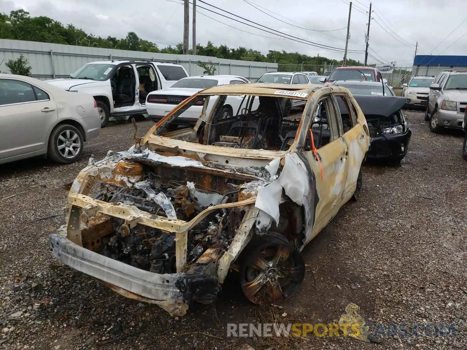 9 Photograph of a damaged car JTMW1RFV7MD071600 TOYOTA RAV4 2021