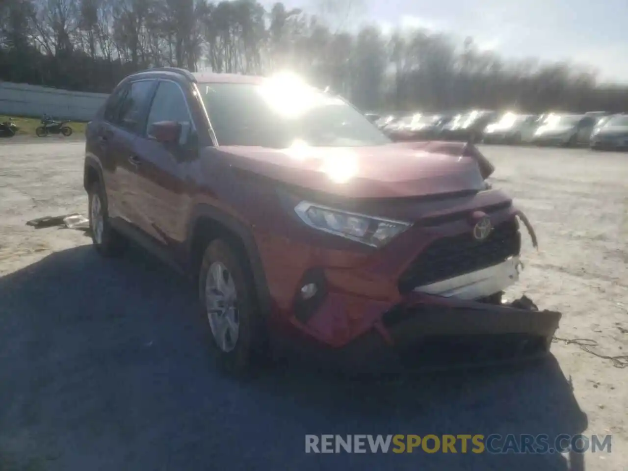 1 Фотография поврежденного автомобиля JTMW1RFV7MD073346 TOYOTA RAV4 2021