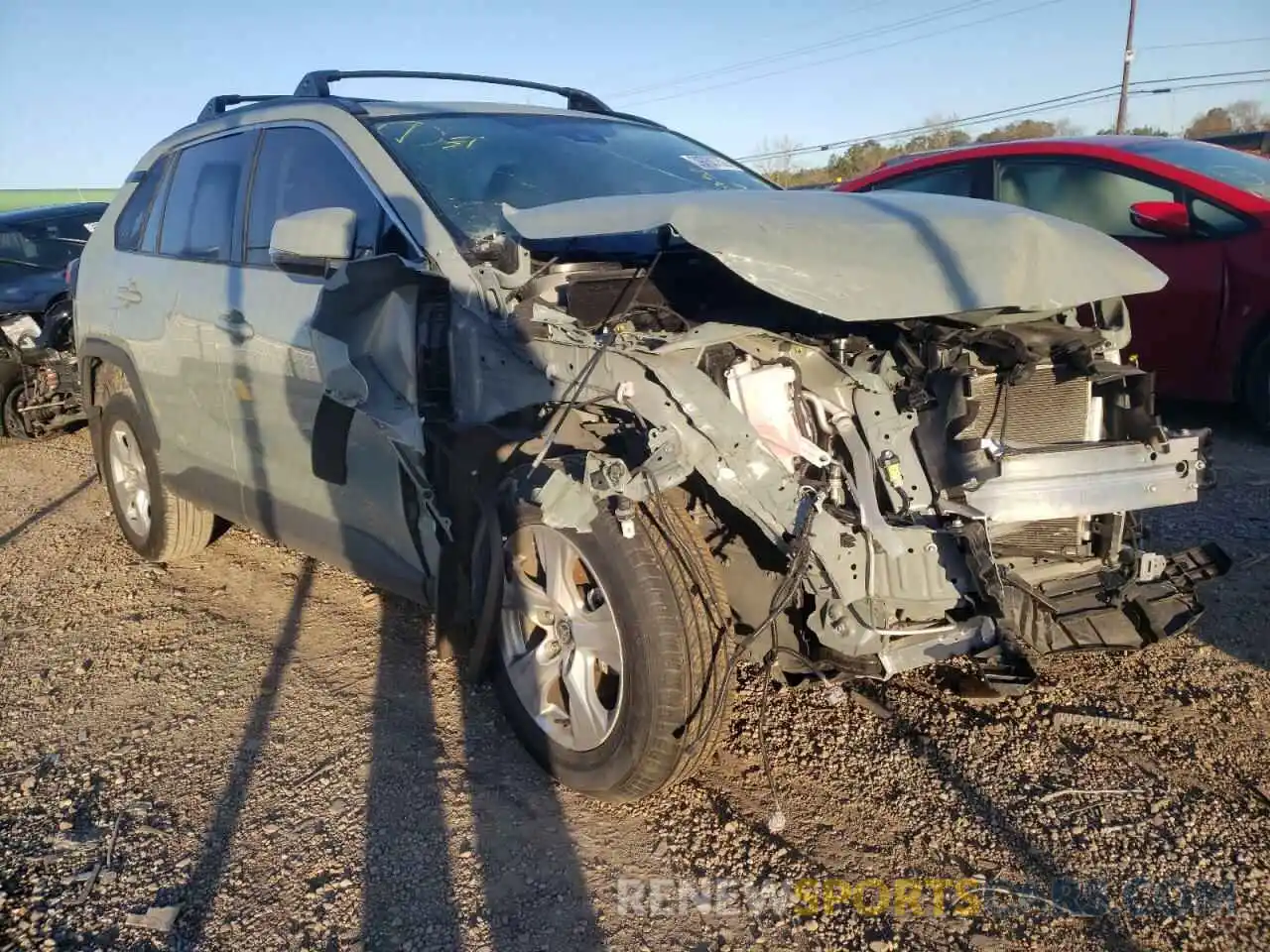 1 Photograph of a damaged car JTMW1RFV7MD074478 TOYOTA RAV4 2021