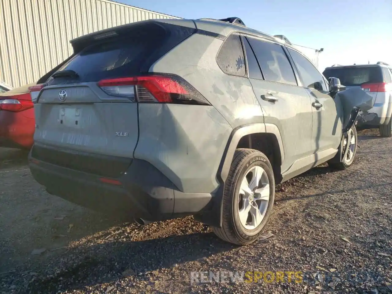 4 Фотография поврежденного автомобиля JTMW1RFV7MD074478 TOYOTA RAV4 2021