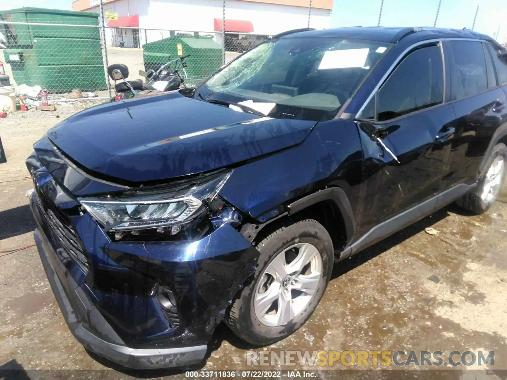 2 Photograph of a damaged car JTMW1RFV8MD066213 TOYOTA RAV4 2021