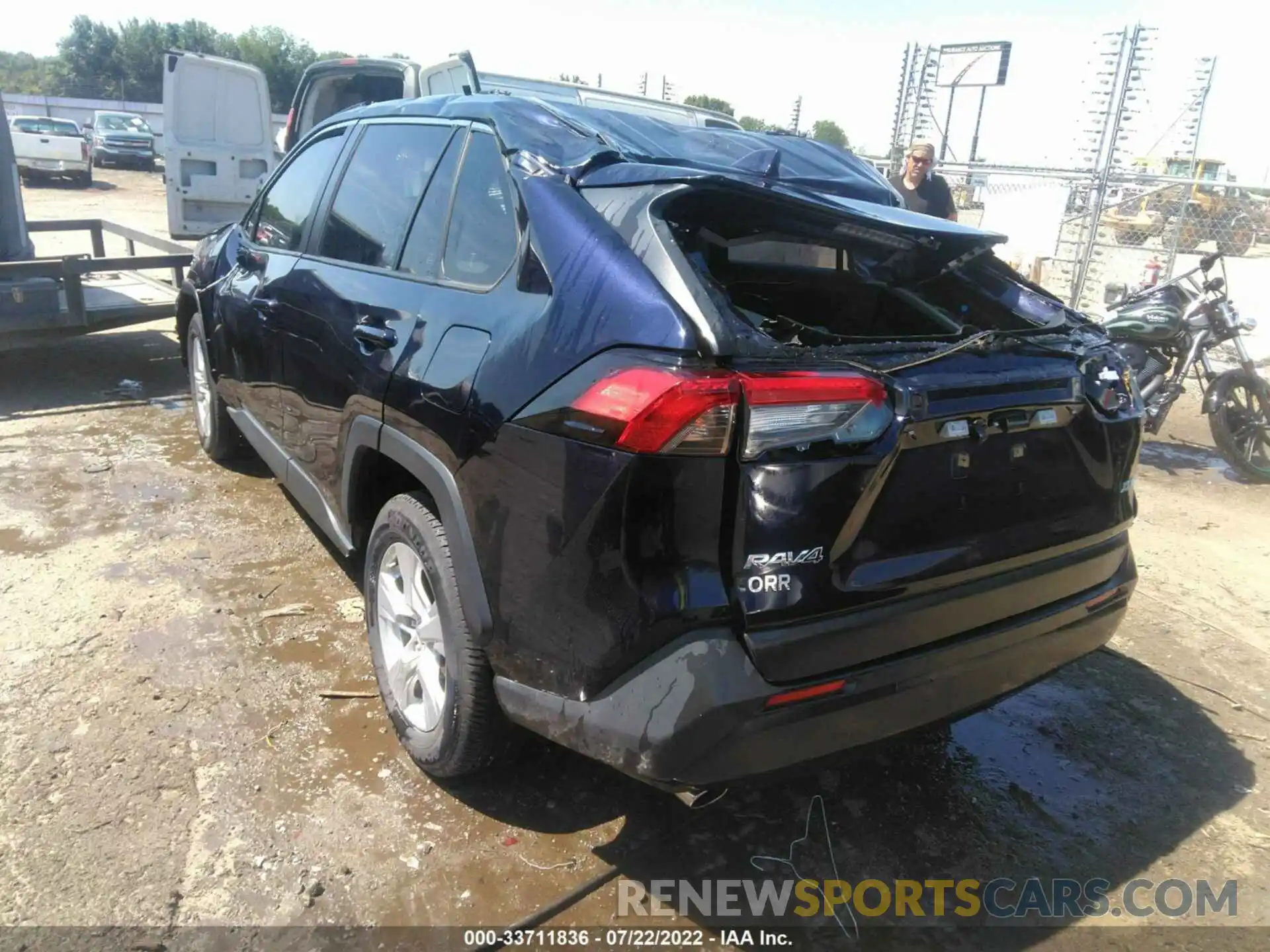 3 Photograph of a damaged car JTMW1RFV8MD066213 TOYOTA RAV4 2021