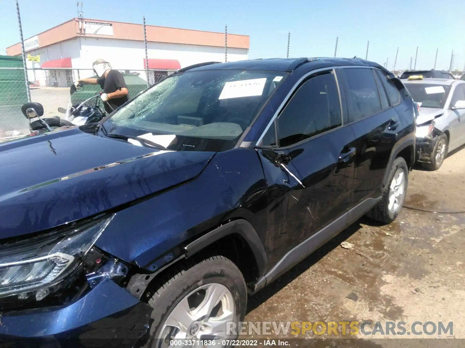 6 Photograph of a damaged car JTMW1RFV8MD066213 TOYOTA RAV4 2021