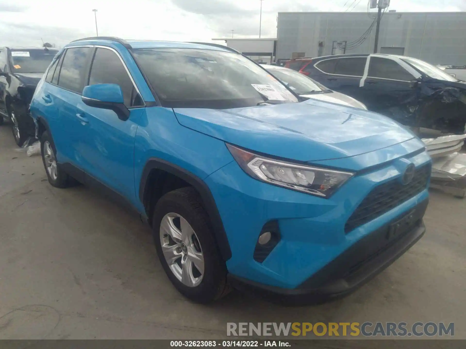 1 Фотография поврежденного автомобиля JTMW1RFV8MD071475 TOYOTA RAV4 2021