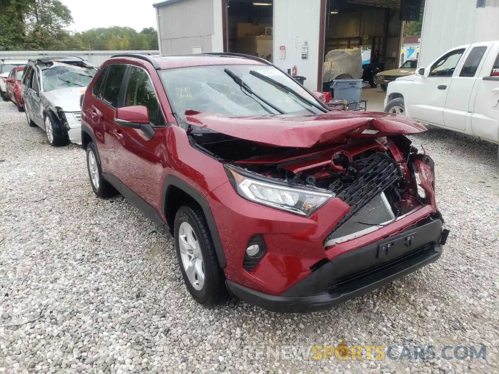 1 Photograph of a damaged car JTMW1RFV9MD071386 TOYOTA RAV4 2021