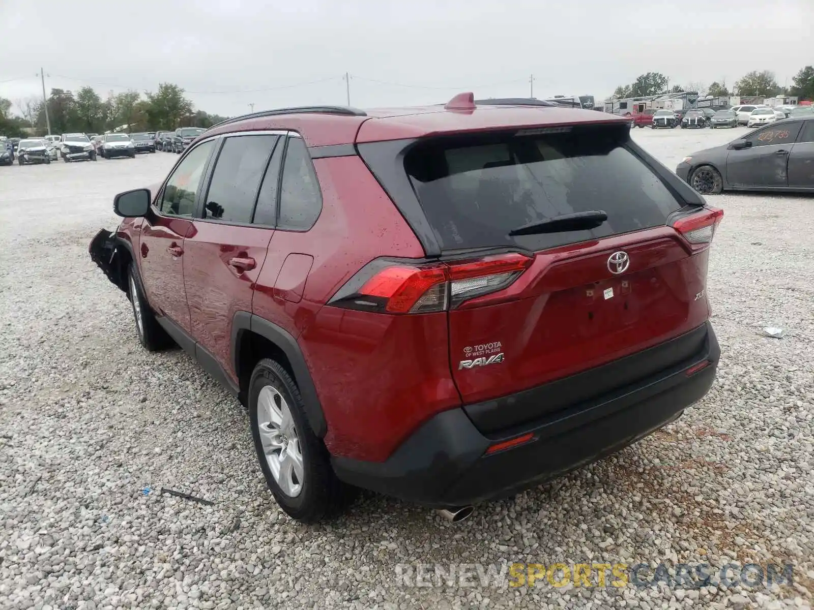 3 Photograph of a damaged car JTMW1RFV9MD071386 TOYOTA RAV4 2021