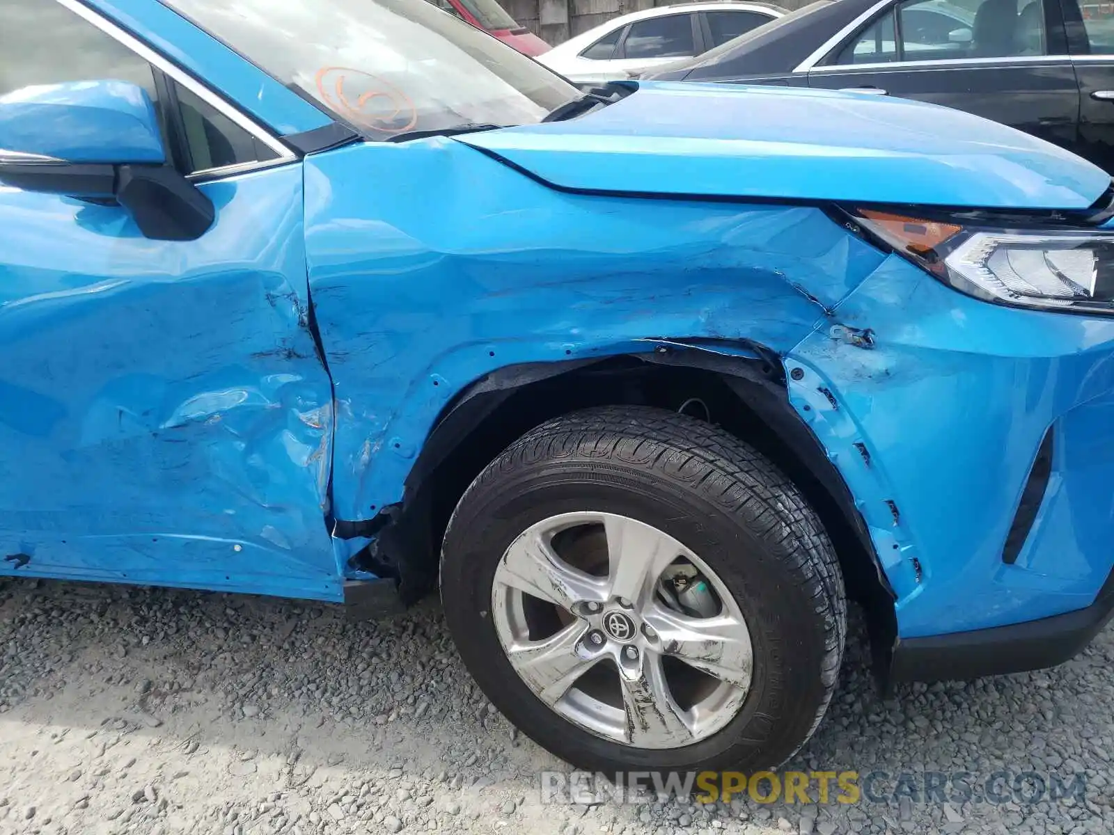 9 Photograph of a damaged car JTMW1RFVXMD070814 TOYOTA RAV4 2021