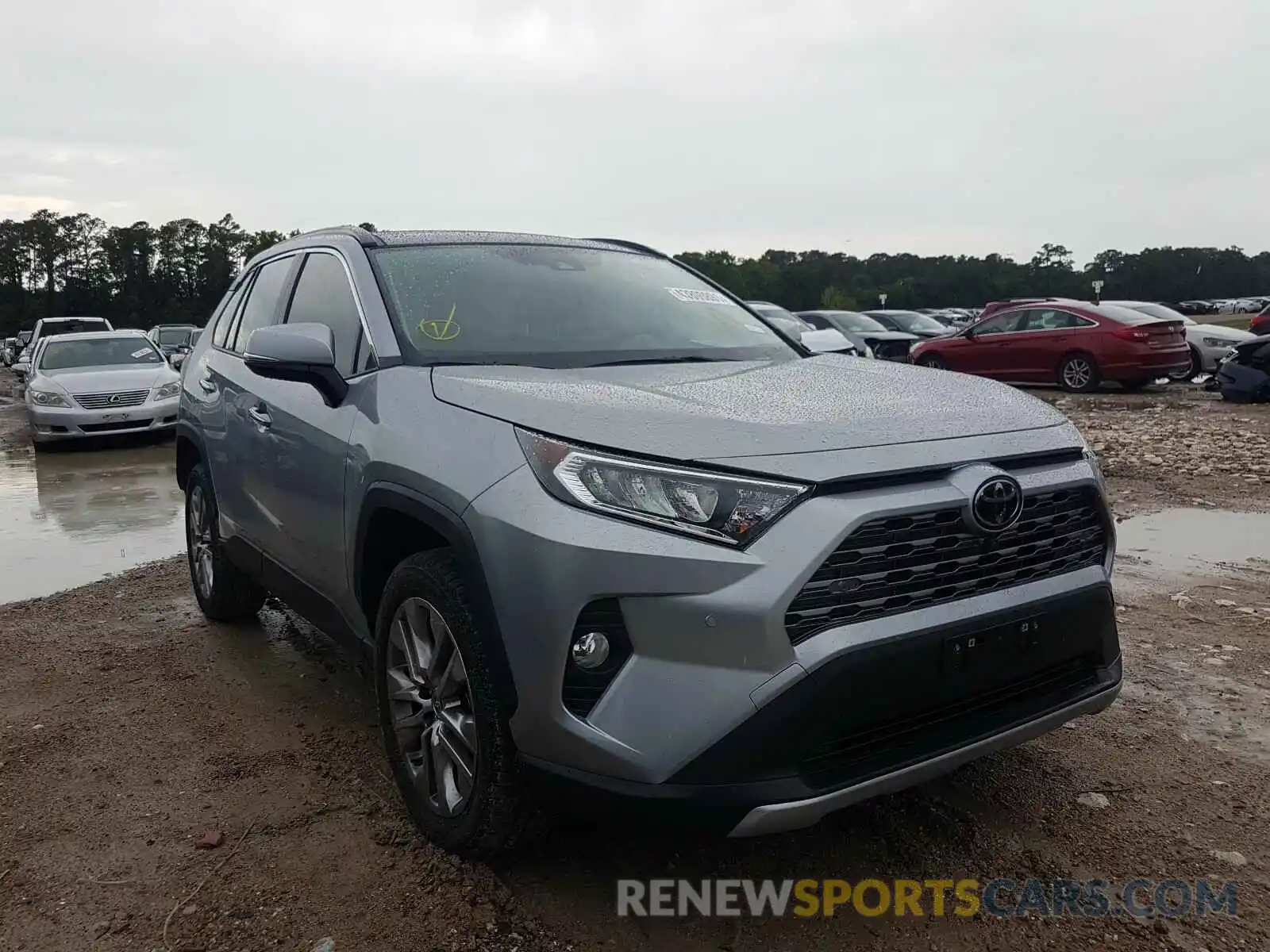 1 Photograph of a damaged car JTMY1RFV1MD075313 TOYOTA RAV4 2021