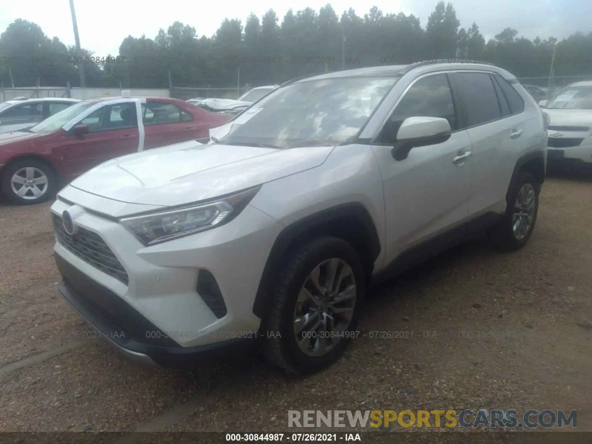 2 Фотография поврежденного автомобиля JTMY1RFV1MJ022600 TOYOTA RAV4 2021