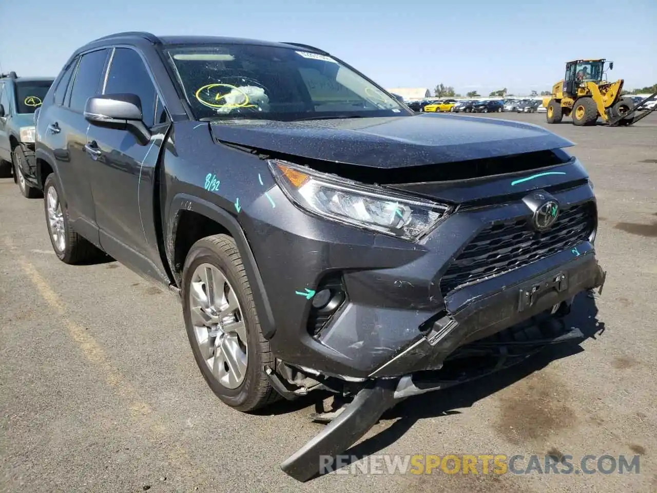 1 Photograph of a damaged car JTMY1RFV3MD065057 TOYOTA RAV4 2021