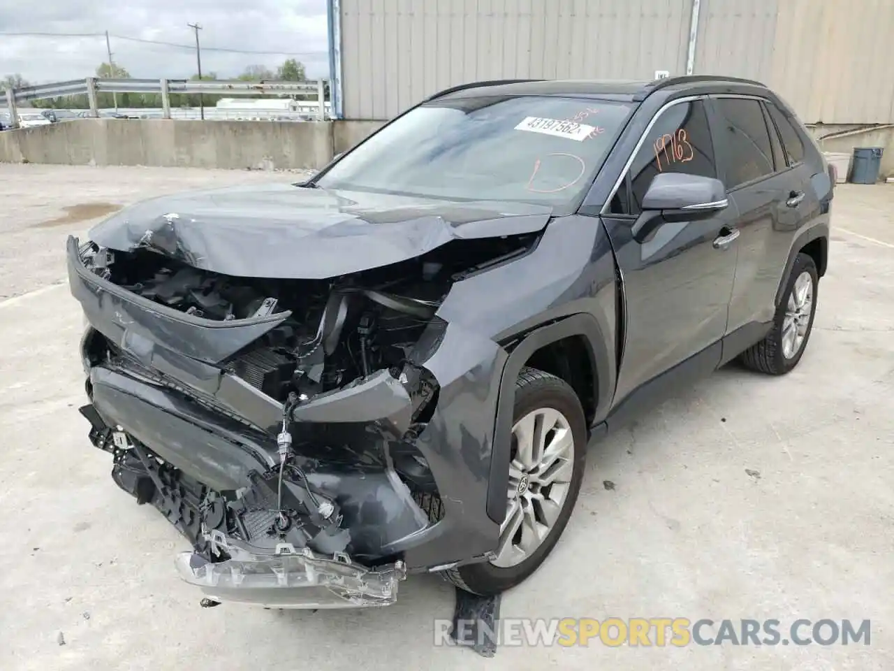 2 Photograph of a damaged car JTMY1RFV3MD523356 TOYOTA RAV4 2021