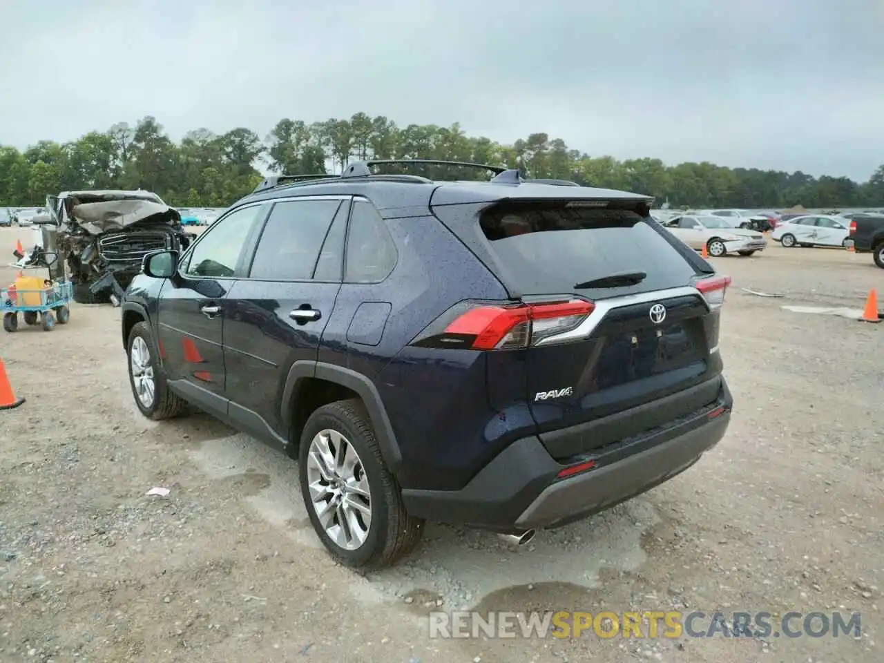 3 Photograph of a damaged car JTMY1RFV4MD074575 TOYOTA RAV4 2021