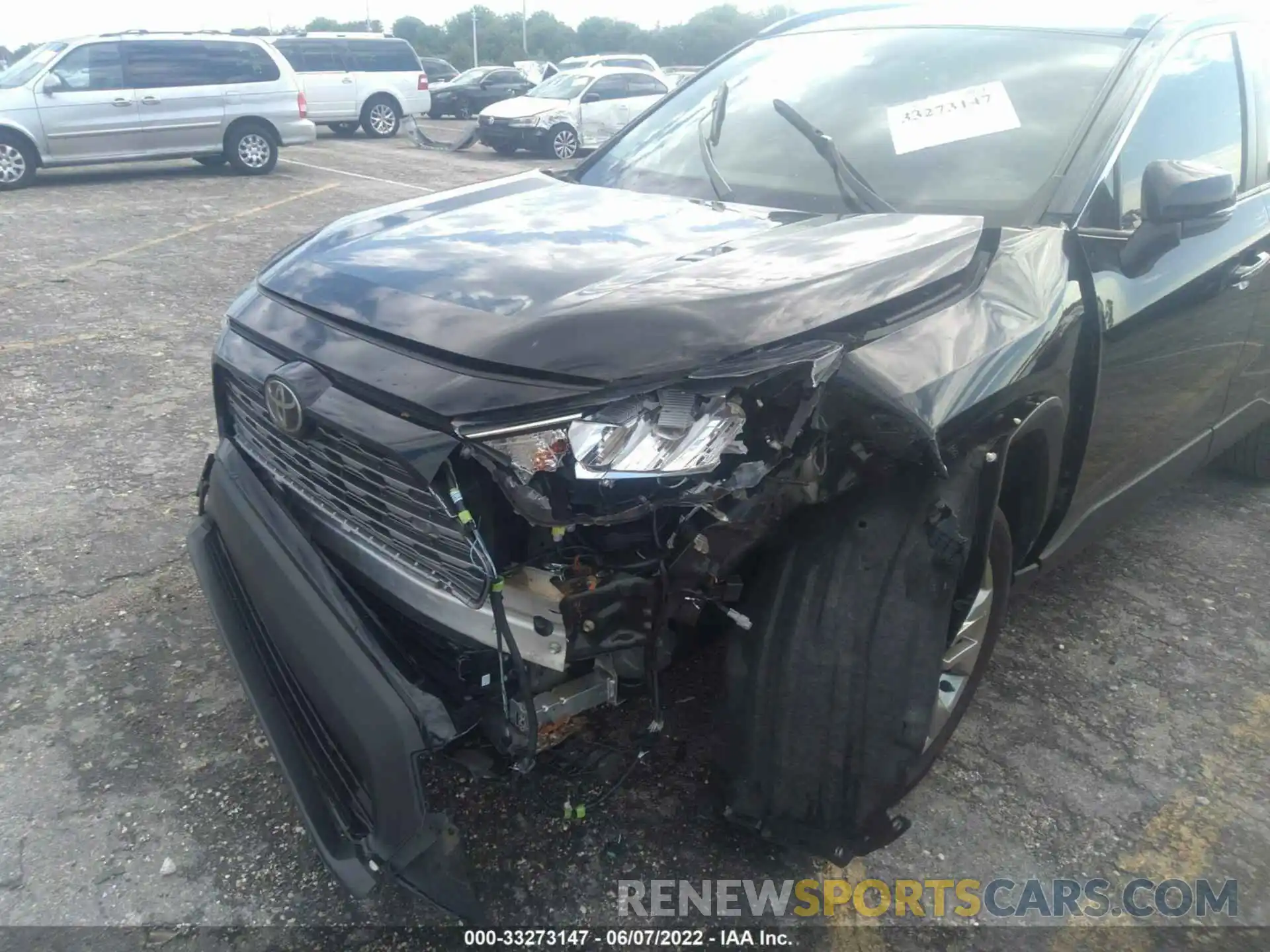 6 Photograph of a damaged car JTMY1RFV6MD064971 TOYOTA RAV4 2021