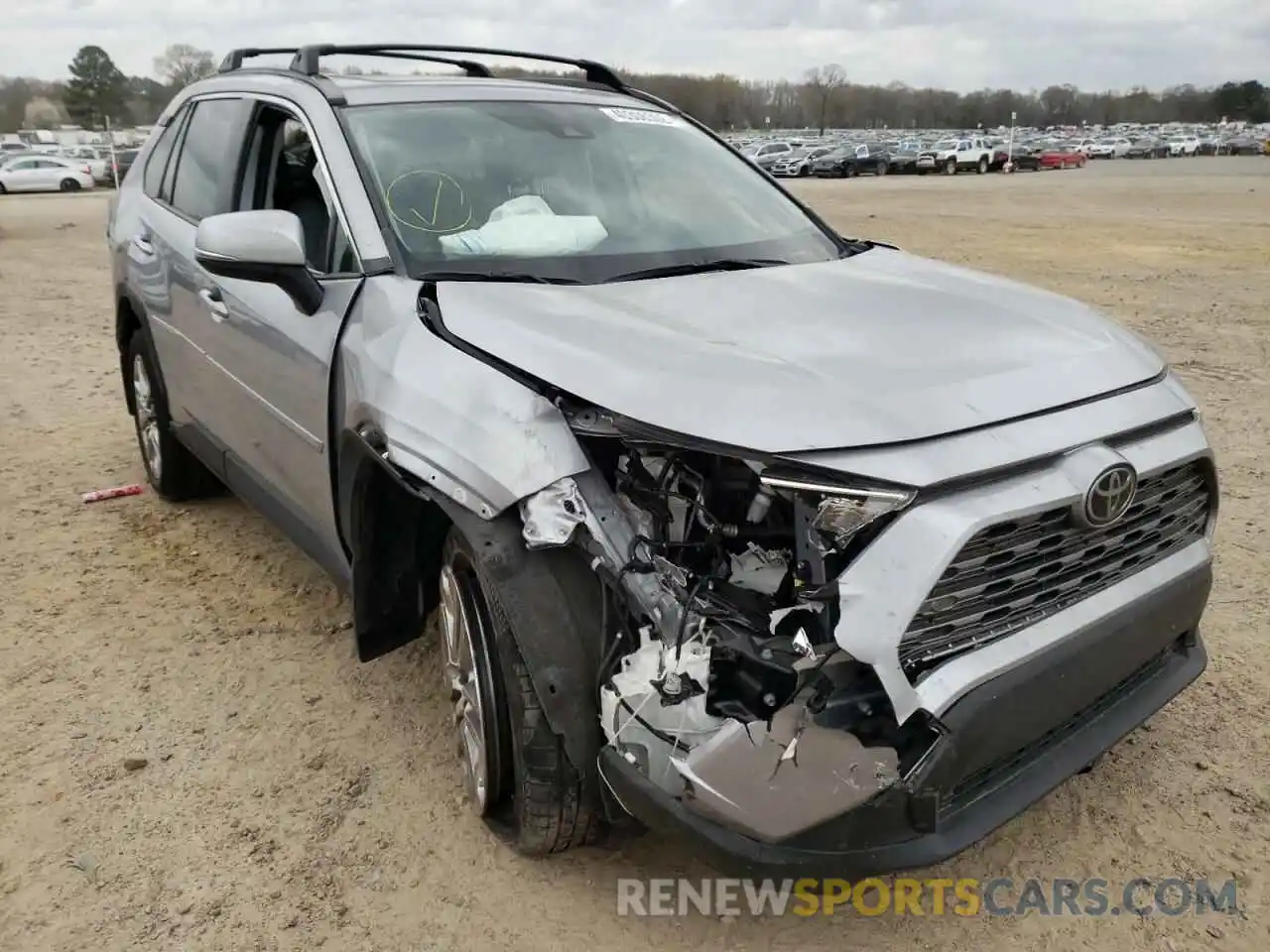 1 Photograph of a damaged car JTMY1RFV8MD063501 TOYOTA RAV4 2021