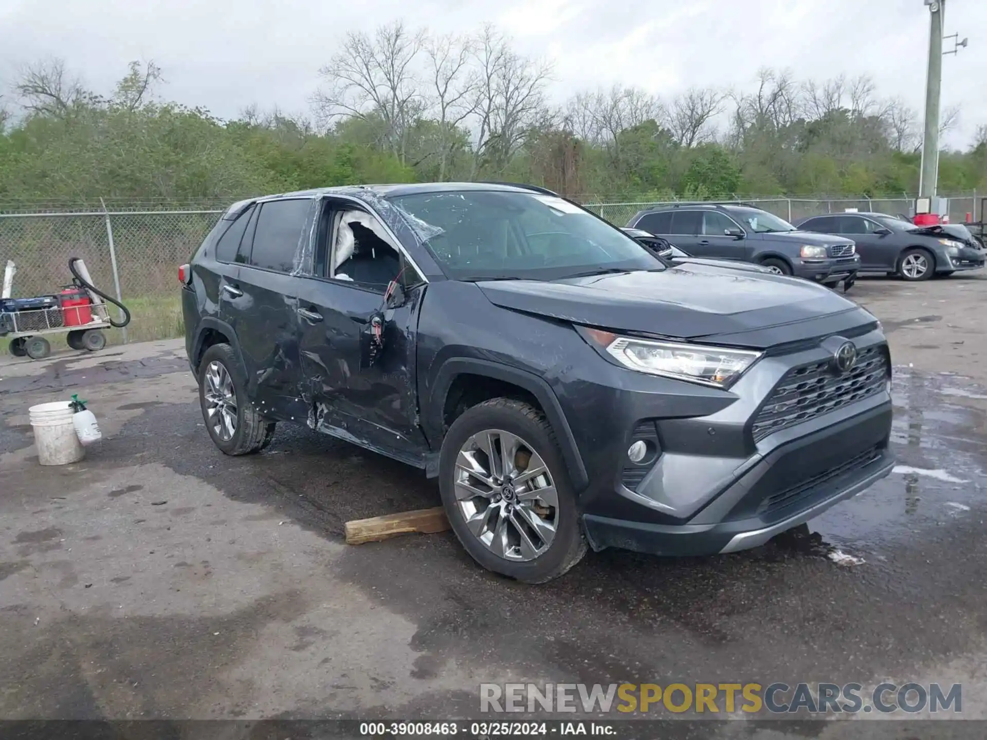 1 Photograph of a damaged car JTMY1RFV9MD064737 TOYOTA RAV4 2021