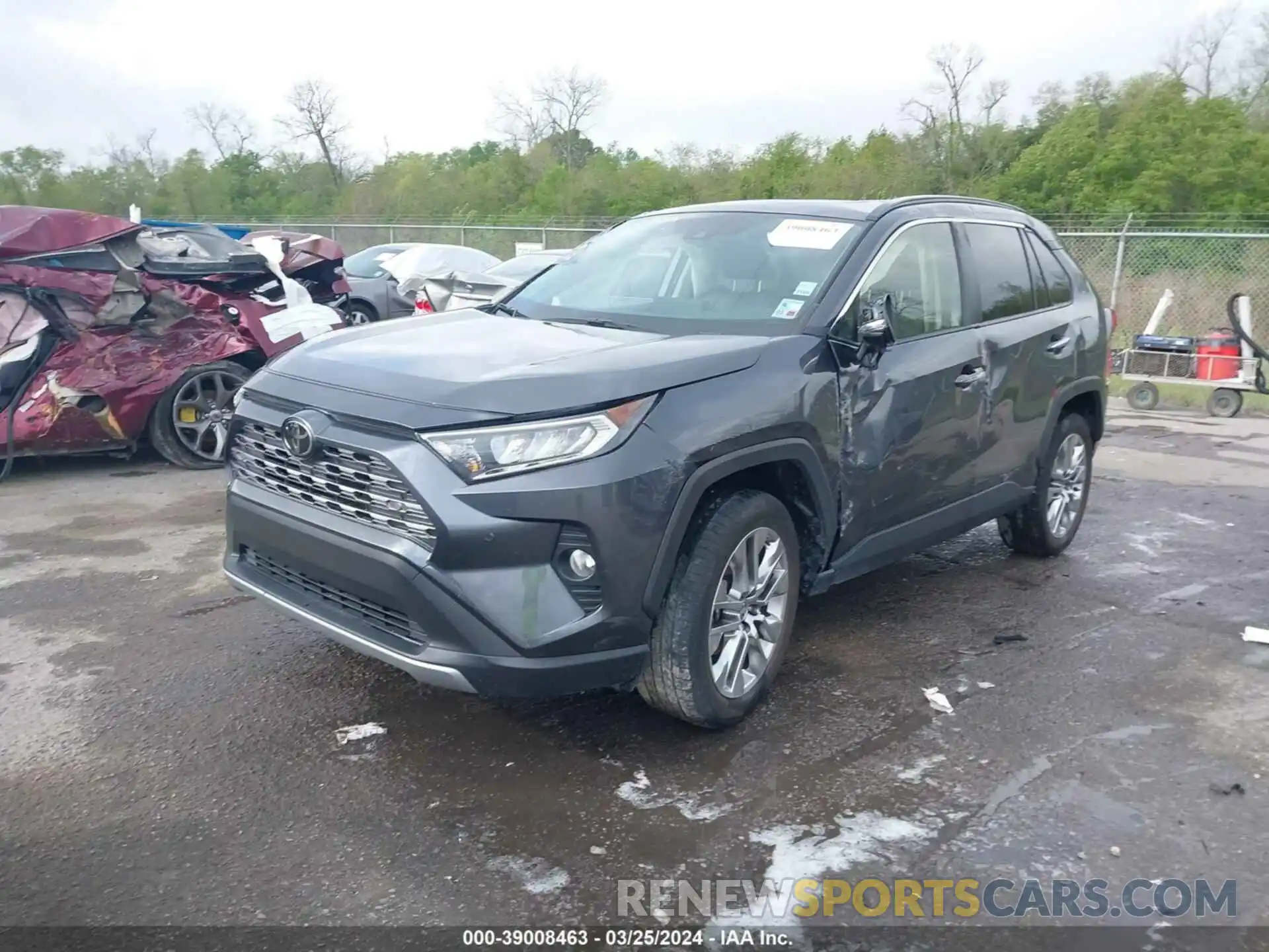 2 Photograph of a damaged car JTMY1RFV9MD064737 TOYOTA RAV4 2021