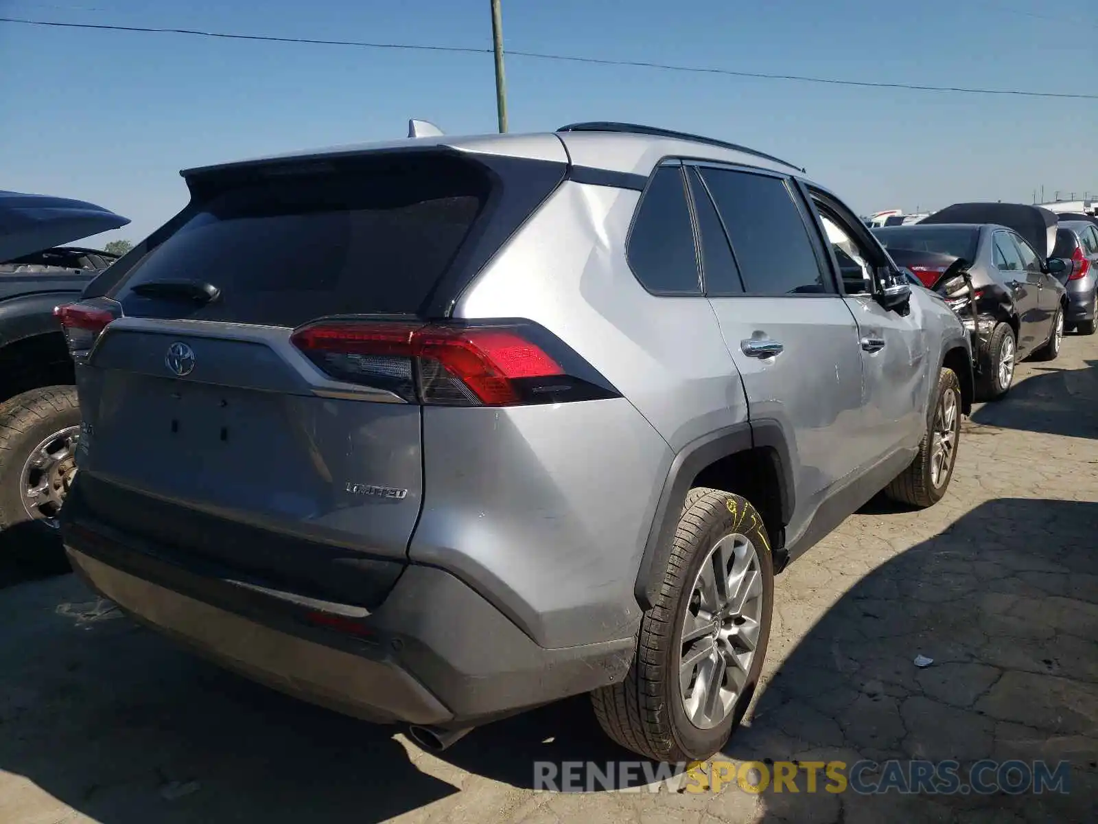 4 Фотография поврежденного автомобиля JTMY1RFV9MD072448 TOYOTA RAV4 2021