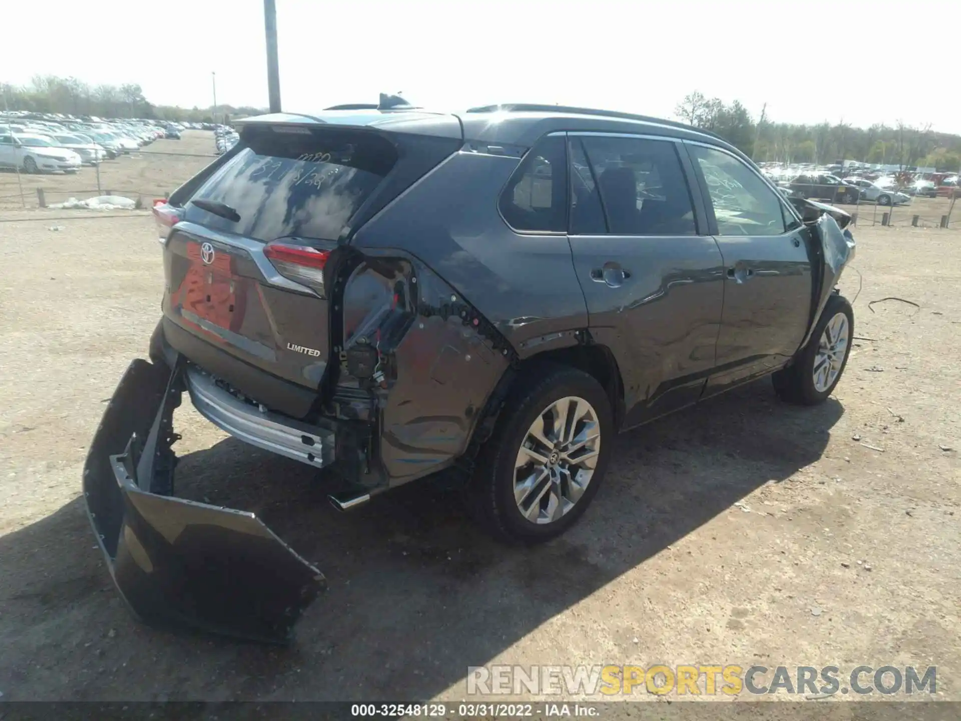 4 Photograph of a damaged car JTMY1RFVXMJ022739 TOYOTA RAV4 2021