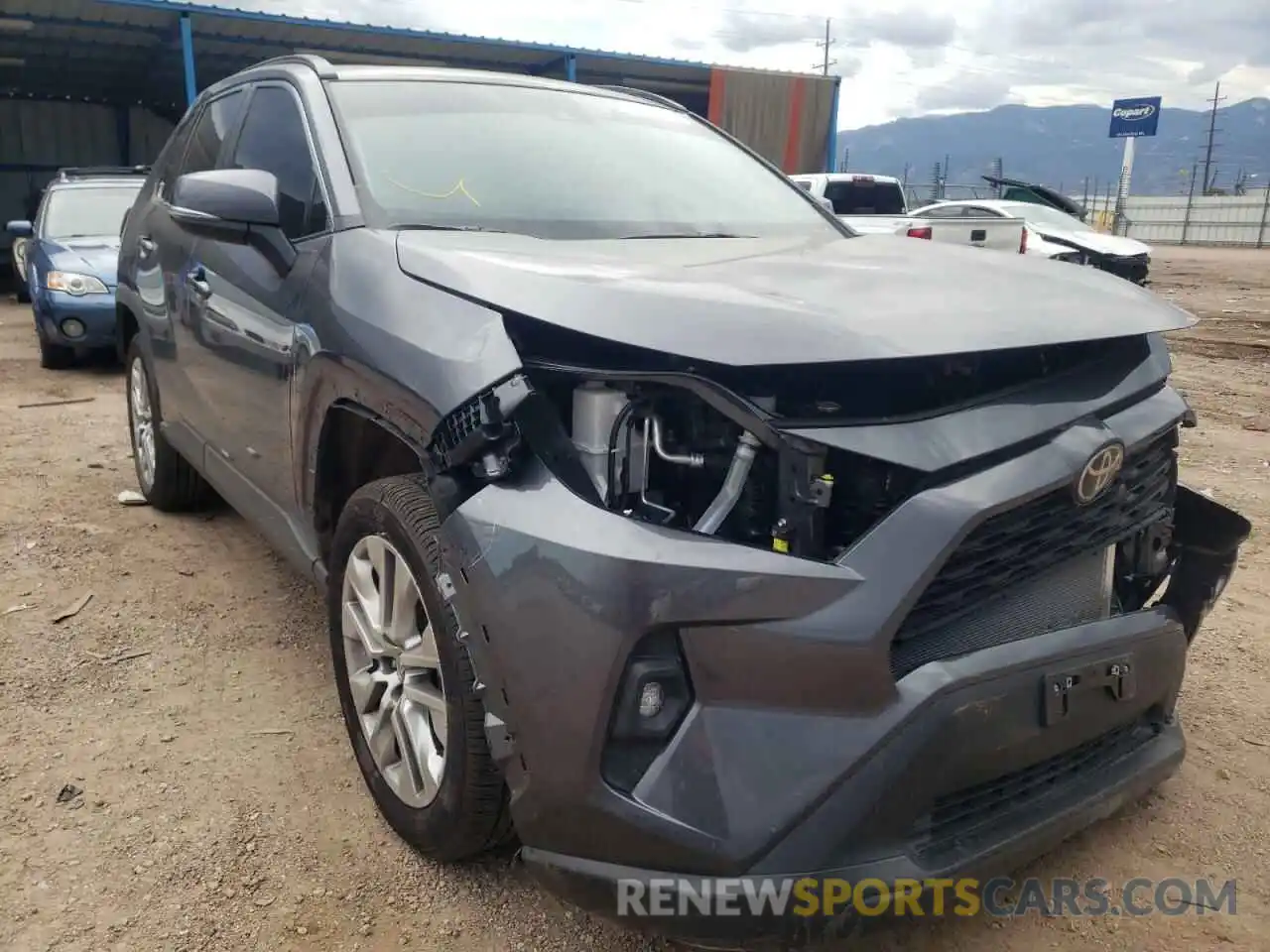 1 Photograph of a damaged car 2T3A1RFV3NC267954 TOYOTA RAV4 2022