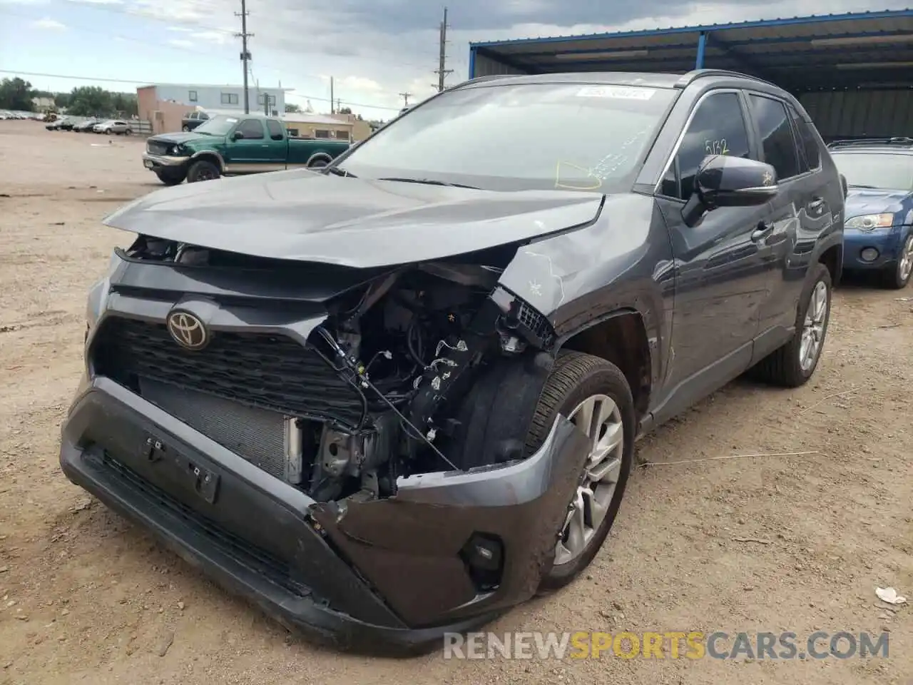 2 Photograph of a damaged car 2T3A1RFV3NC267954 TOYOTA RAV4 2022