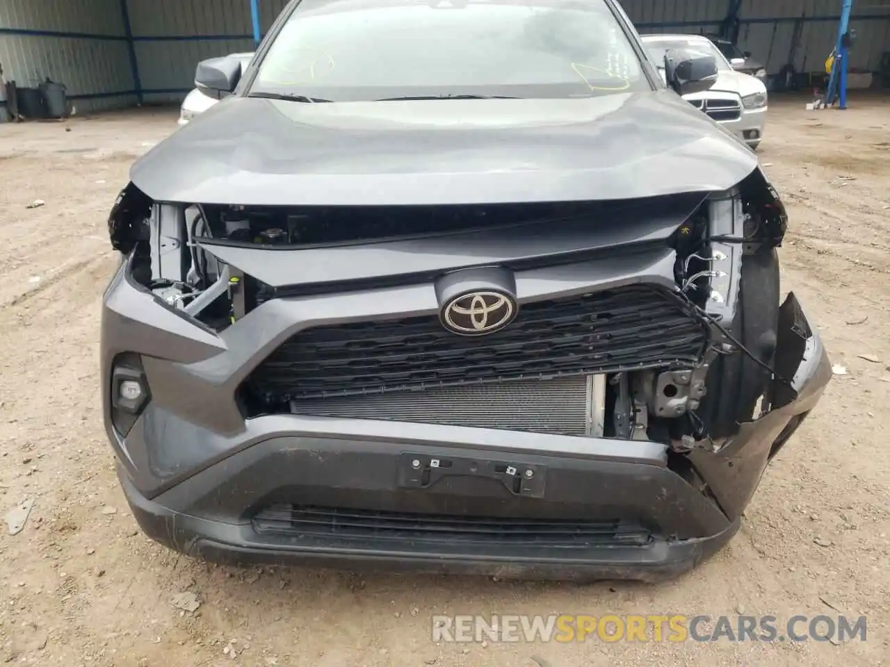 9 Photograph of a damaged car 2T3A1RFV3NC267954 TOYOTA RAV4 2022