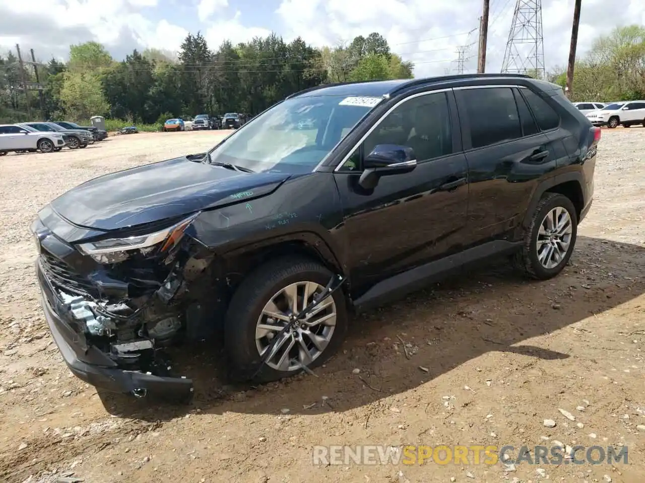 1 Photograph of a damaged car 2T3A1RFV3NC314481 TOYOTA RAV4 2022