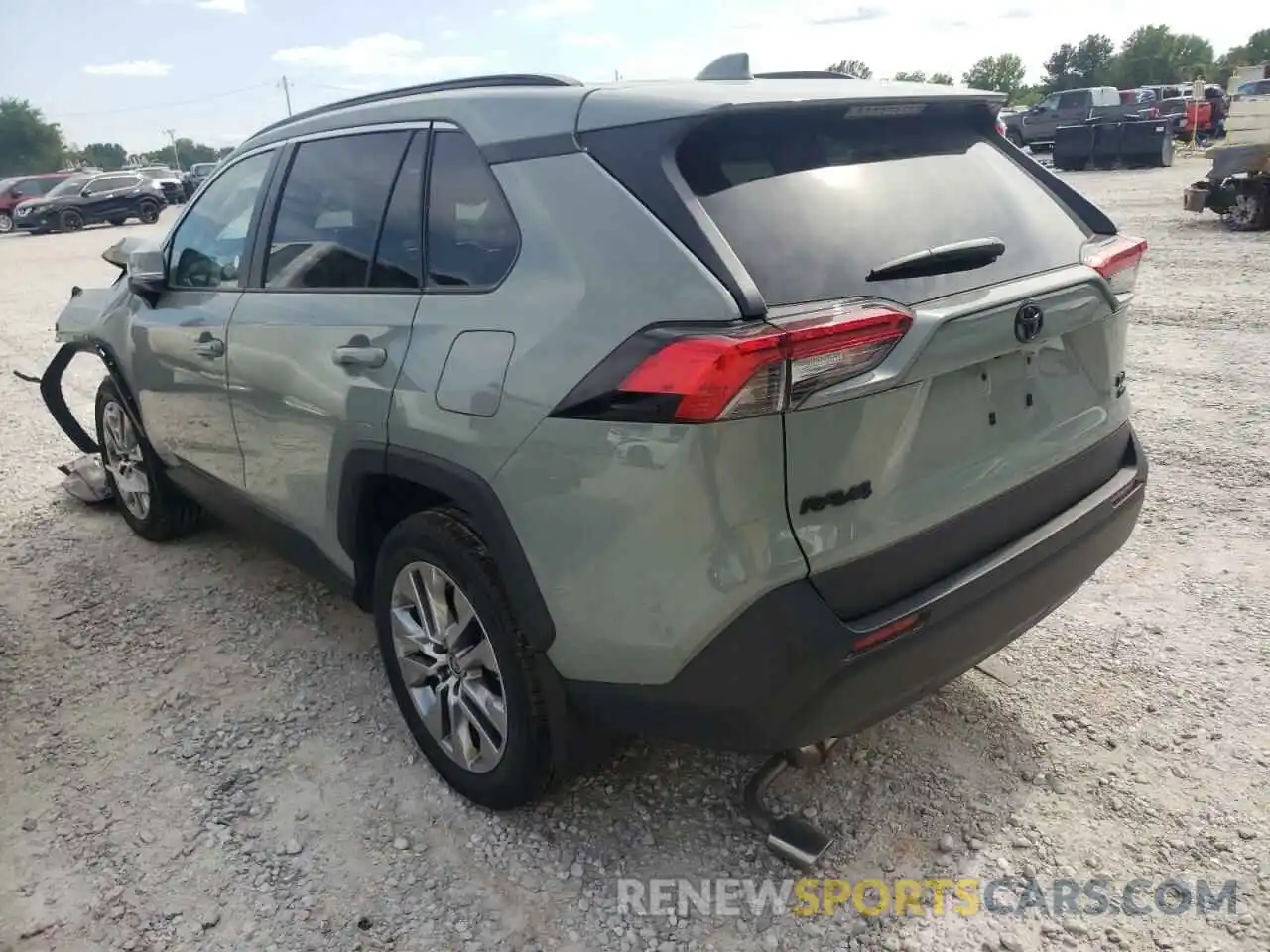 3 Фотография поврежденного автомобиля 2T3A1RFV3NW268116 TOYOTA RAV4 2022