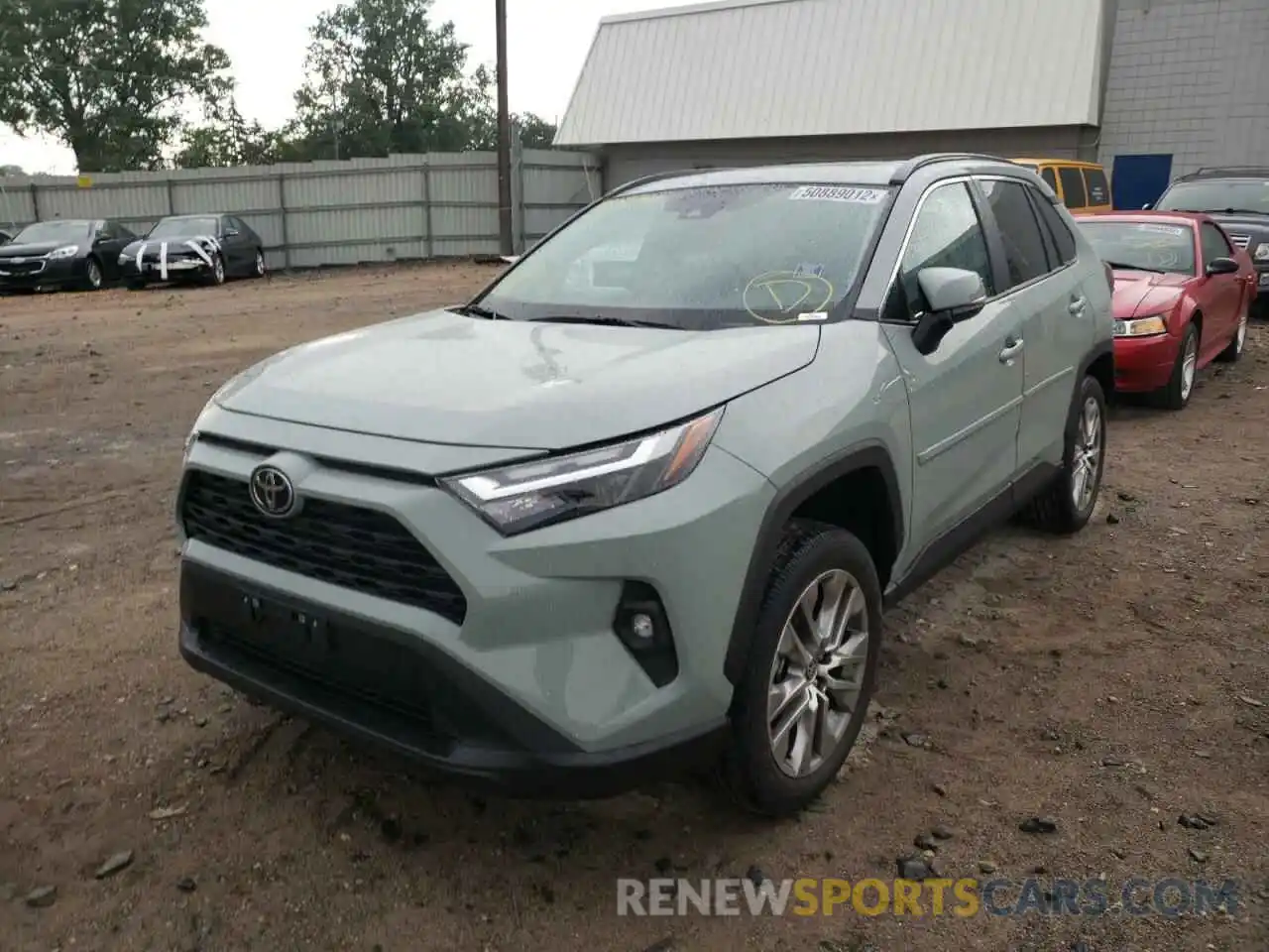 2 Фотография поврежденного автомобиля 2T3A1RFV5NW269199 TOYOTA RAV4 2022