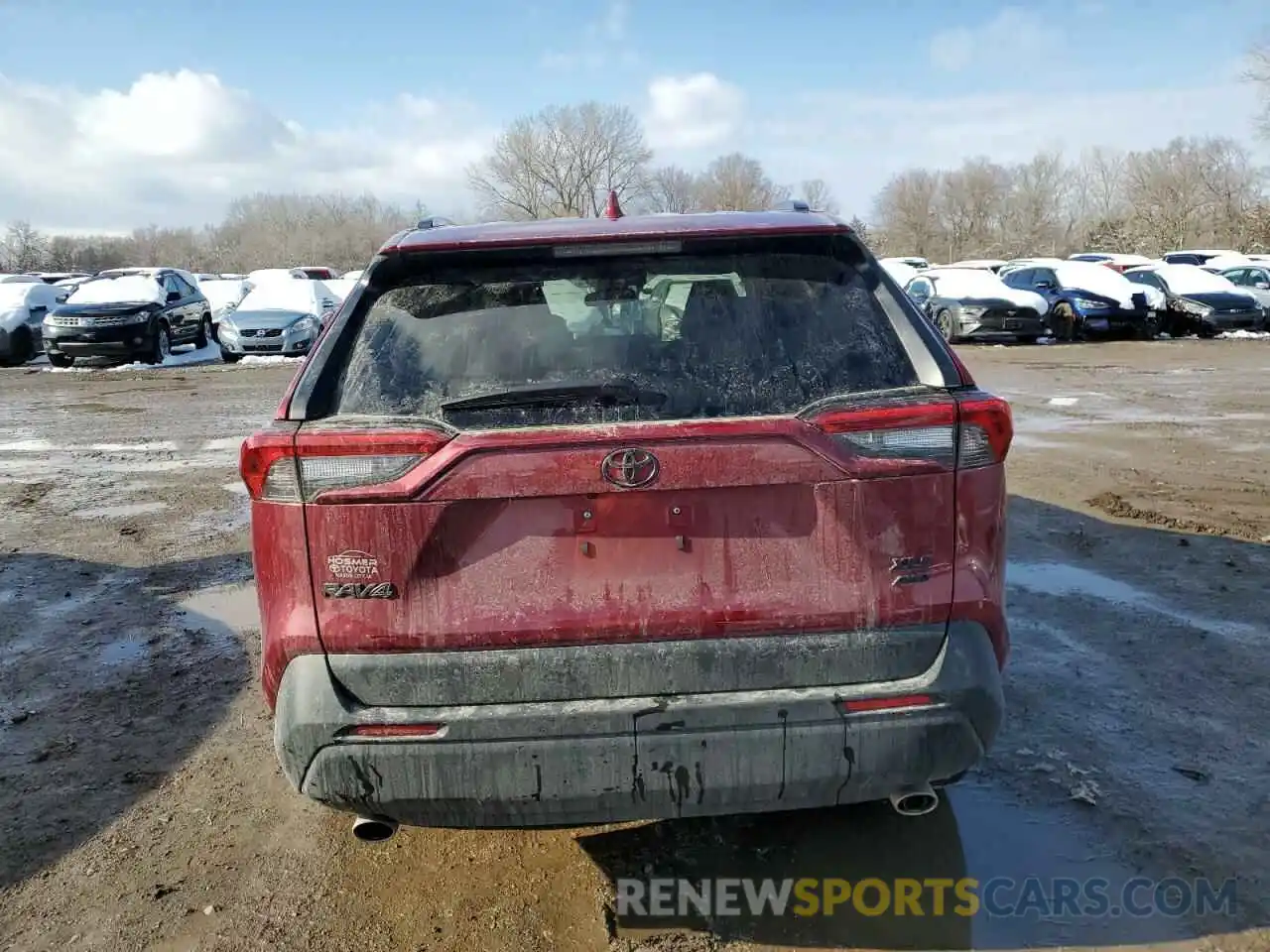 6 Photograph of a damaged car 2T3A1RFV9NW327105 TOYOTA RAV4 2022