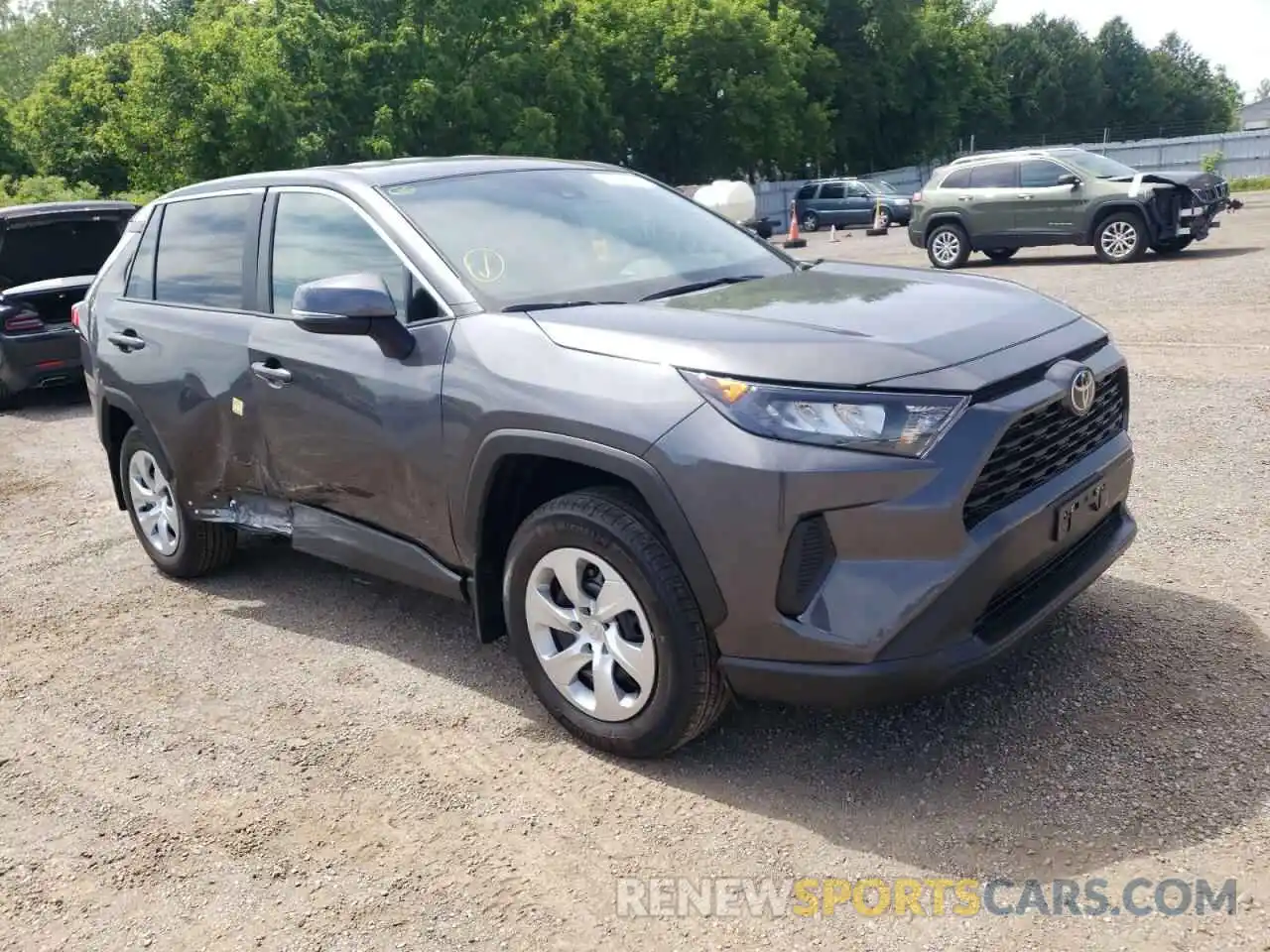 1 Photograph of a damaged car 2T3B1RFV4NW264953 TOYOTA RAV4 2022