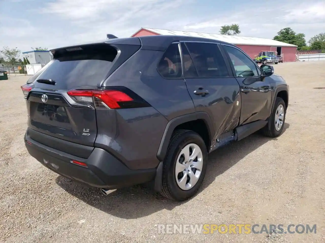 4 Photograph of a damaged car 2T3B1RFV4NW264953 TOYOTA RAV4 2022