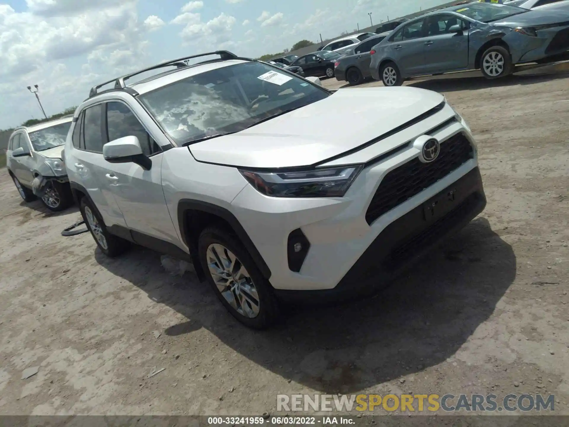 1 Фотография поврежденного автомобиля 2T3C1RFV1NW185583 TOYOTA RAV4 2022