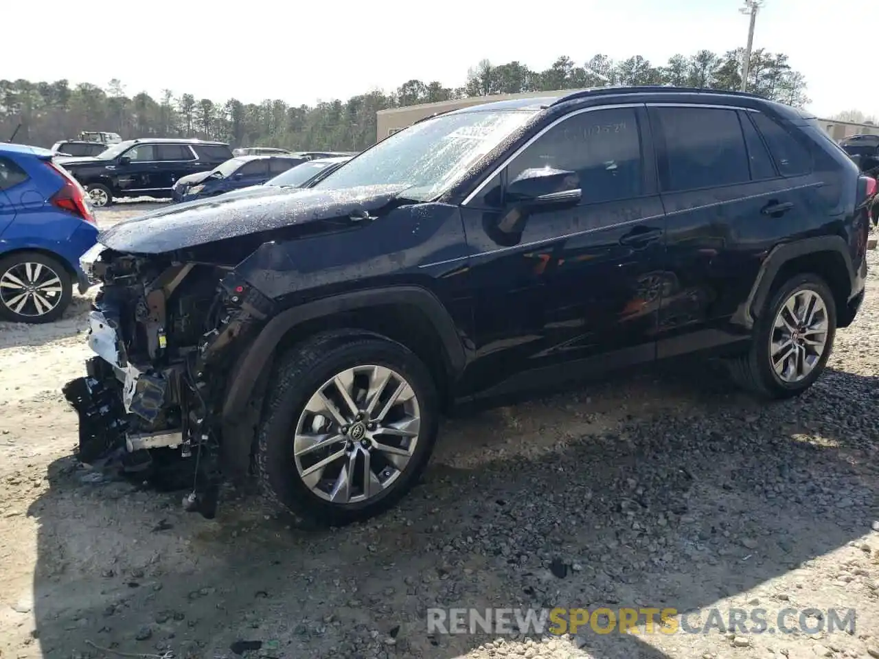 1 Photograph of a damaged car 2T3C1RFV3NW214307 TOYOTA RAV4 2022