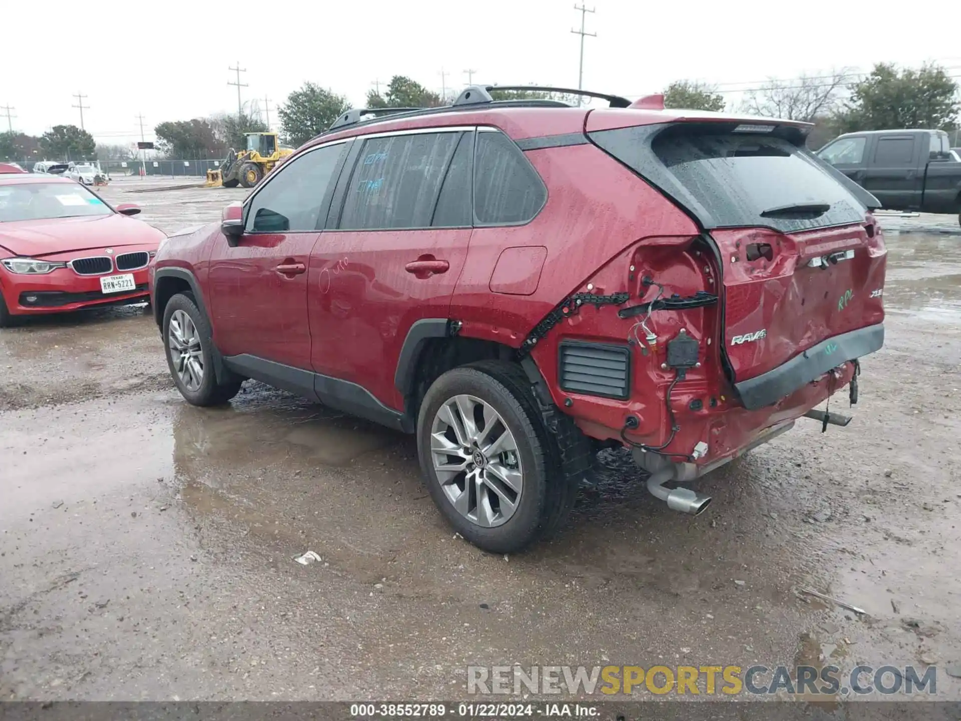 3 Photograph of a damaged car 2T3C1RFV3NW231415 TOYOTA RAV4 2022