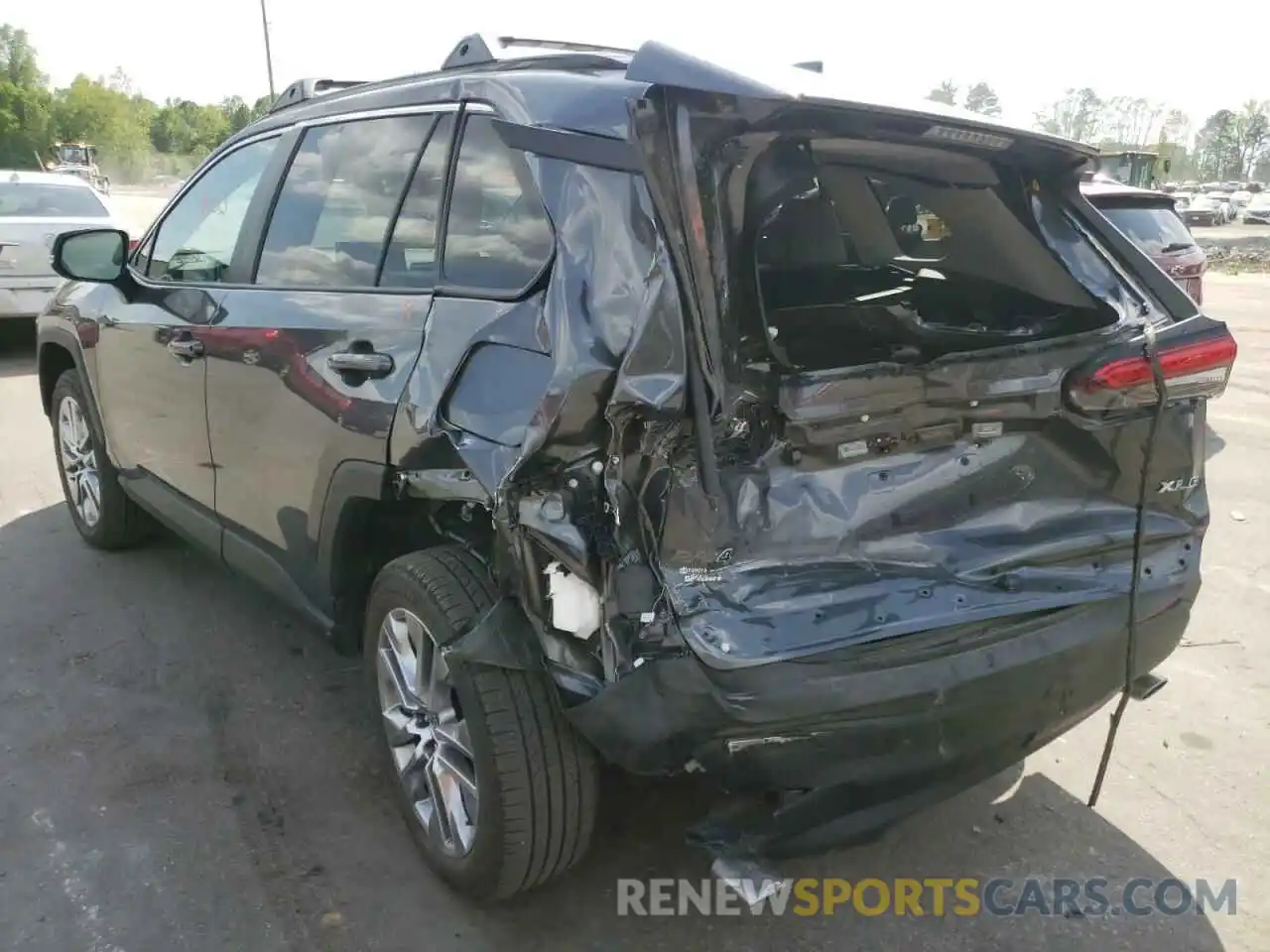 3 Photograph of a damaged car 2T3C1RFV6NC180011 TOYOTA RAV4 2022