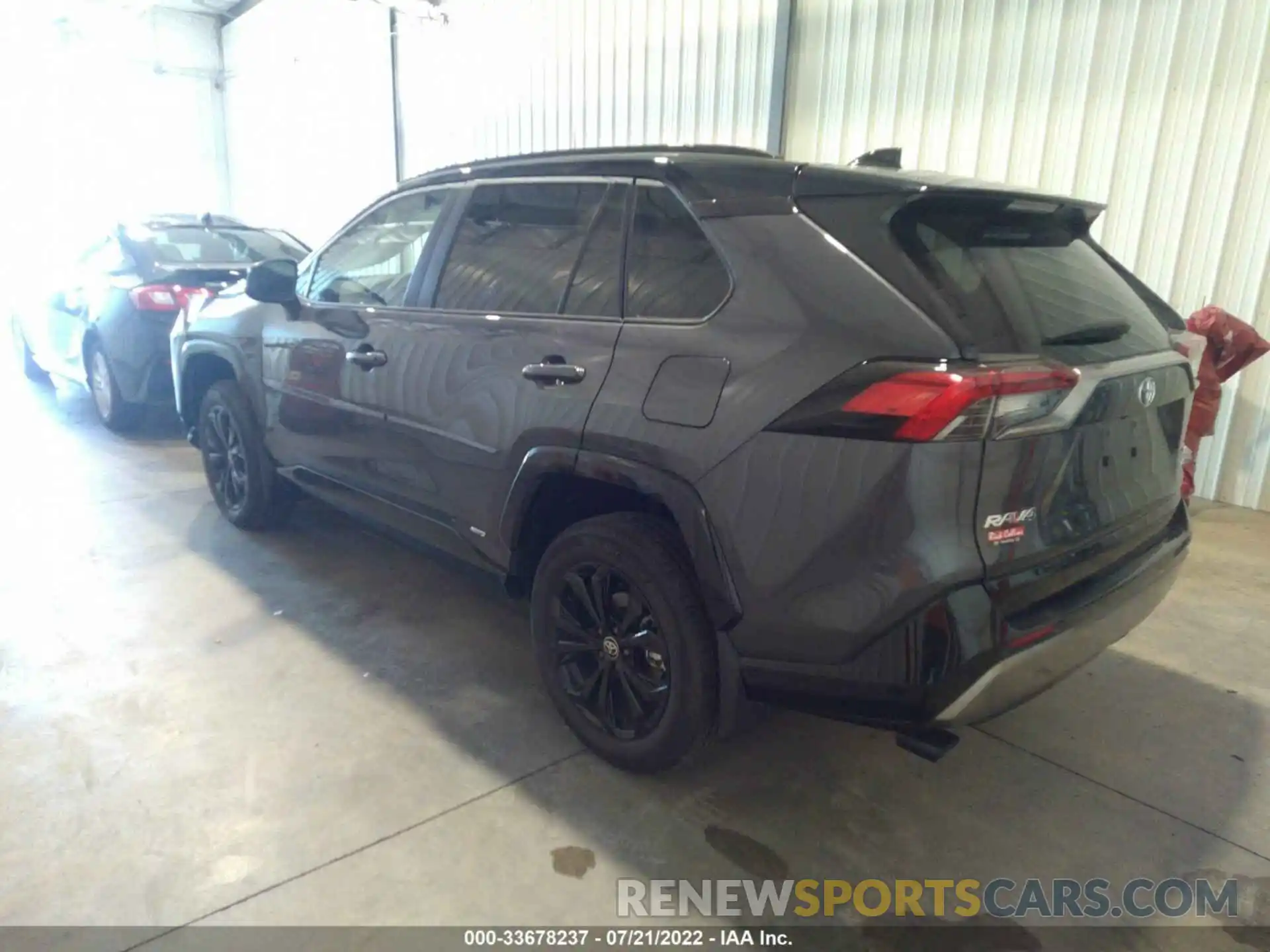 3 Photograph of a damaged car 2T3E6RFV0NW031358 TOYOTA RAV4 2022