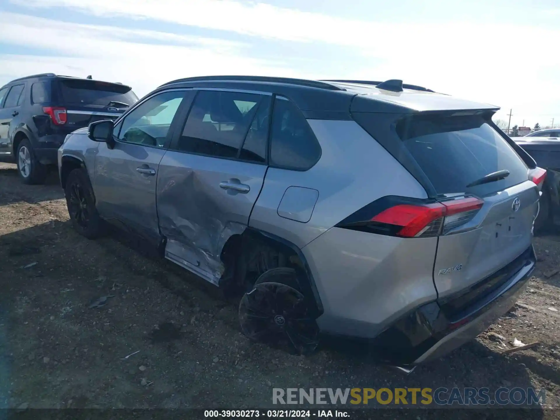 3 Photograph of a damaged car 2T3E6RFV7NW035388 TOYOTA RAV4 2022