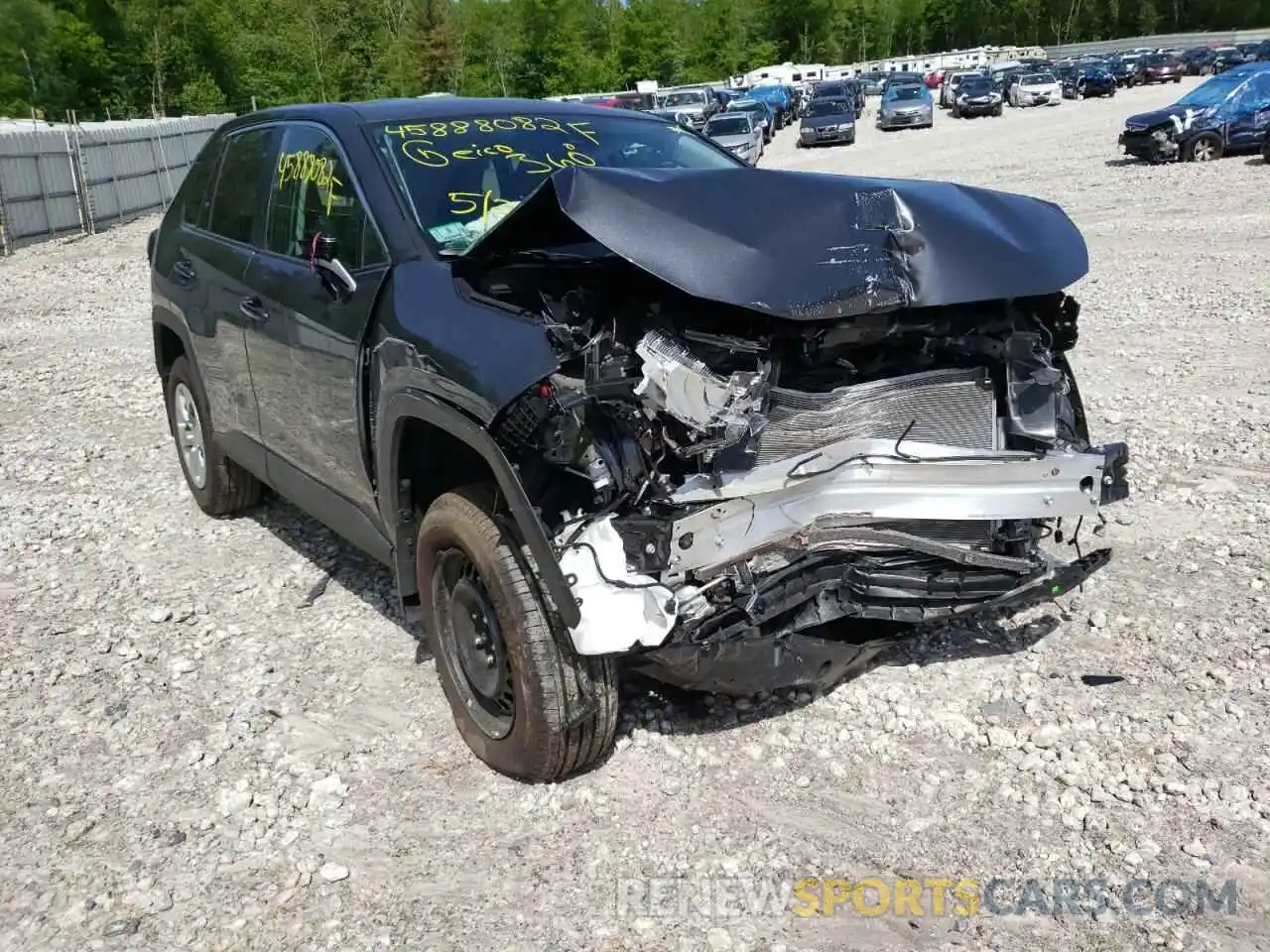 1 Photograph of a damaged car 2T3F1RFV0NC259445 TOYOTA RAV4 2022