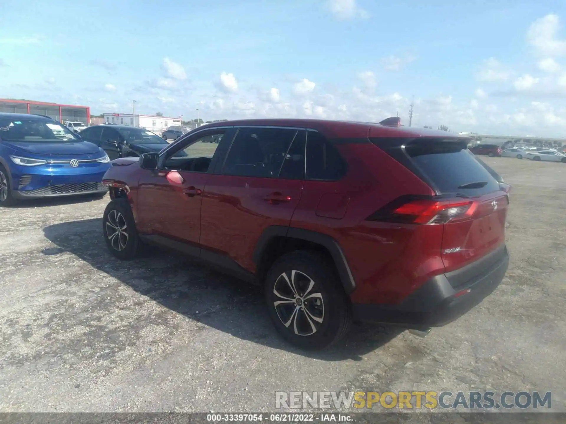 3 Photograph of a damaged car 2T3F1RFV0NW256379 TOYOTA RAV4 2022