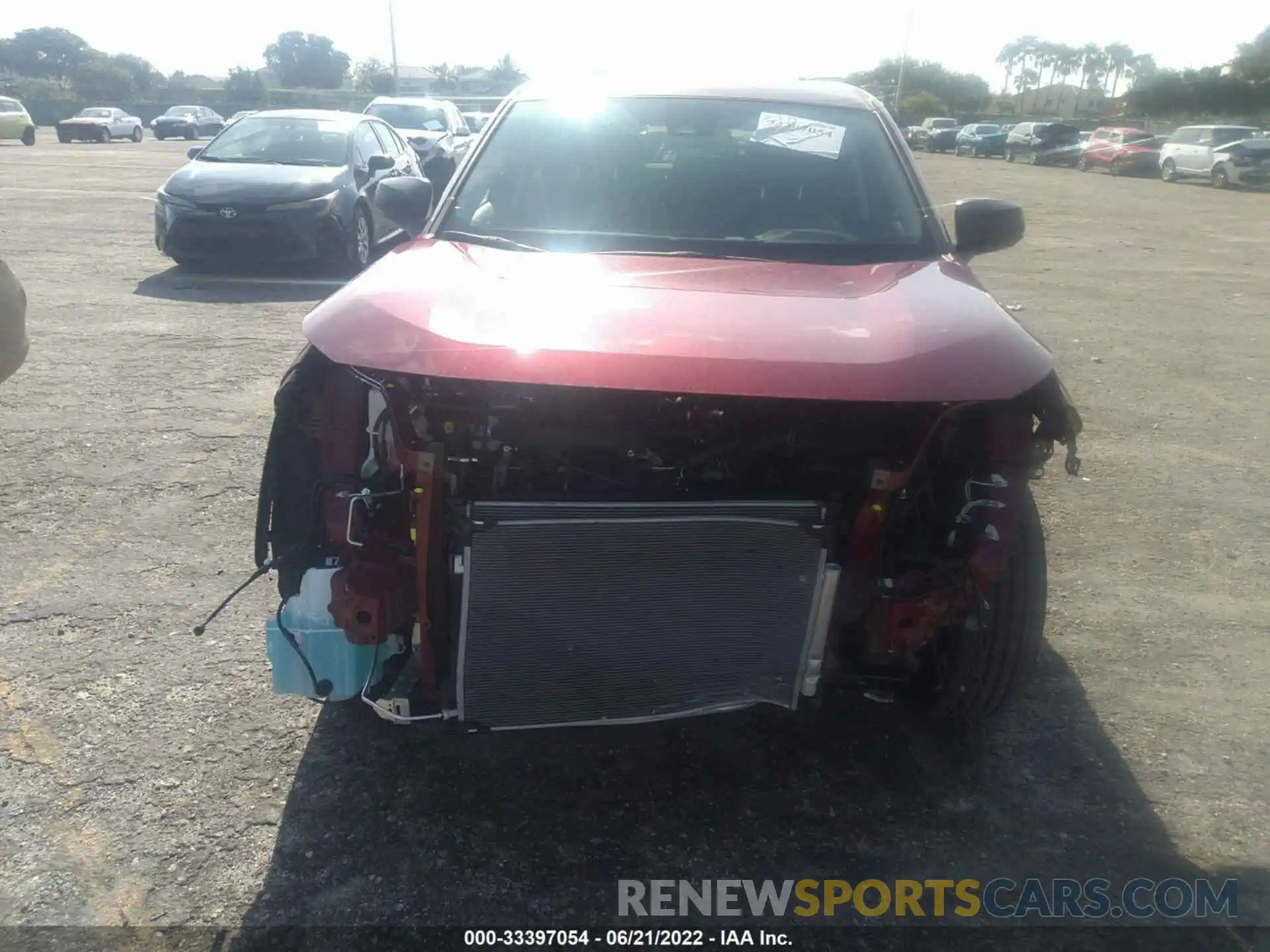 6 Photograph of a damaged car 2T3F1RFV0NW256379 TOYOTA RAV4 2022